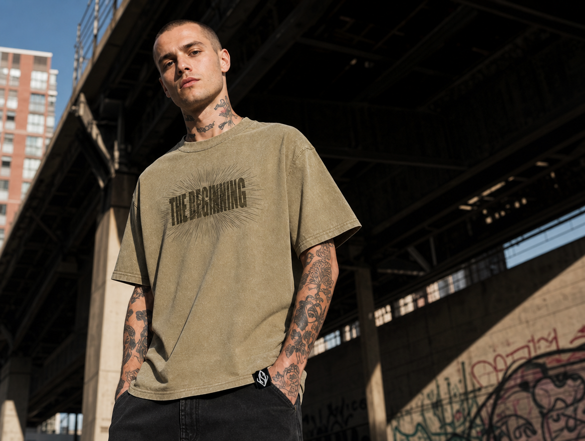 The Beginning tee
