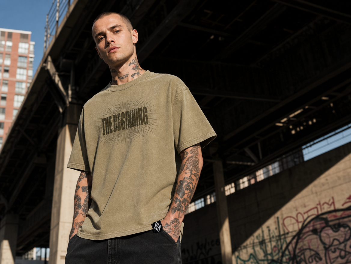 The Beginning tee
