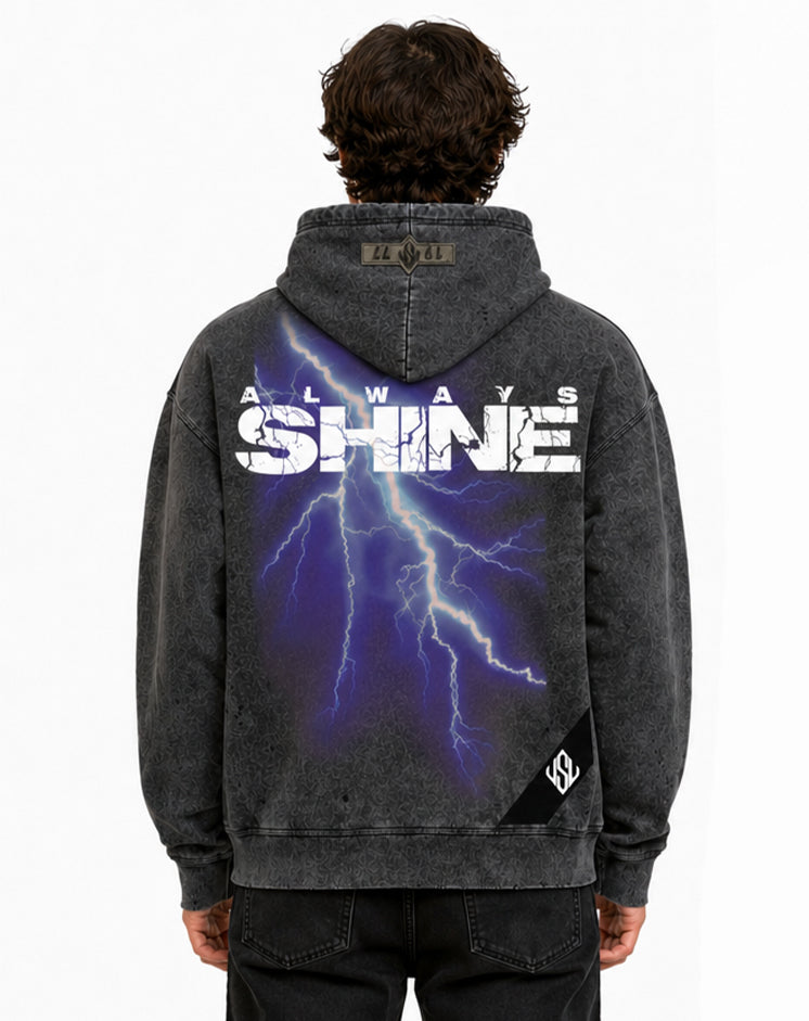 Always Shine Hoodie Black
