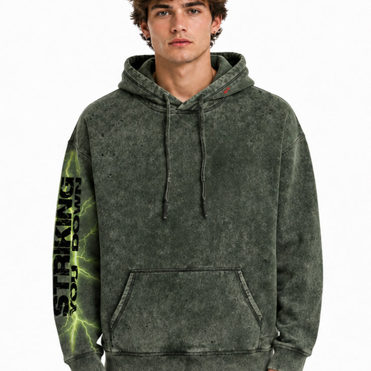 Always Shine Hoodie Olive