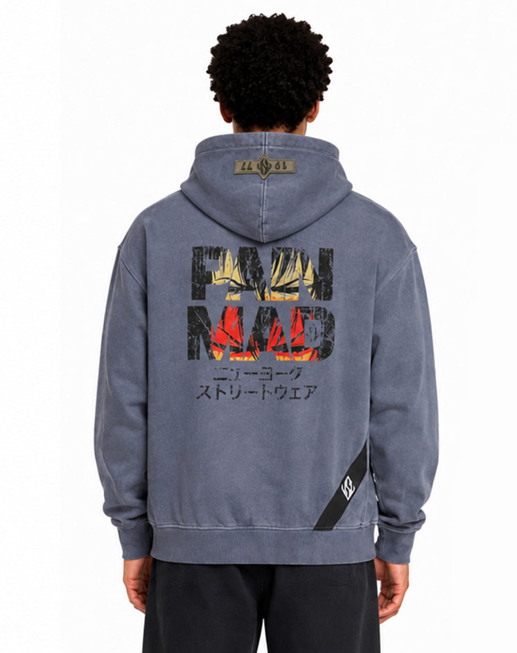 Pain/Mad Hoodie Navy