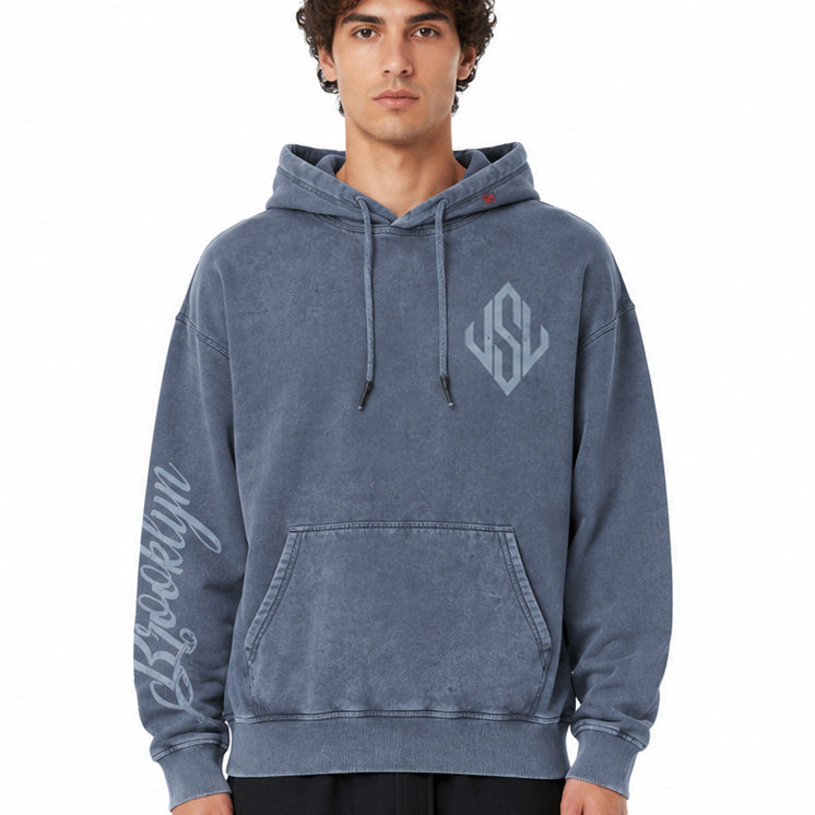 USL New York Hoodie Denim