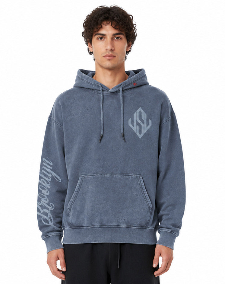 USL New York Hoodie Denim