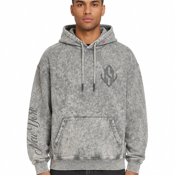 USL New York Hoodie Light Grey