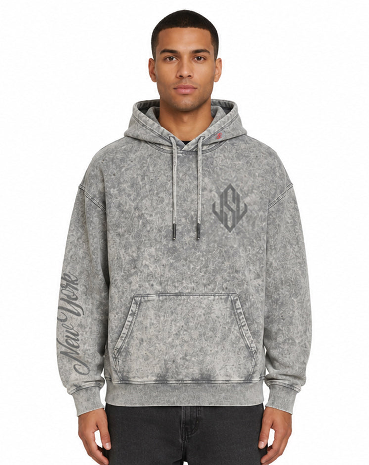 USL New York Hoodie Light Grey
