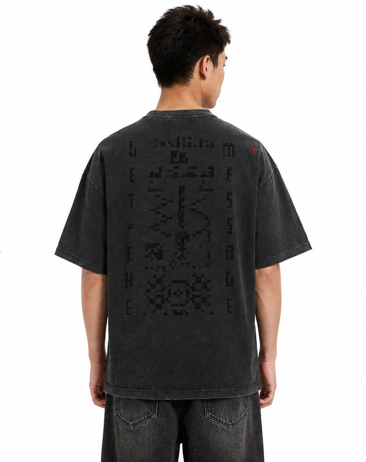 Aliens among us tee Black