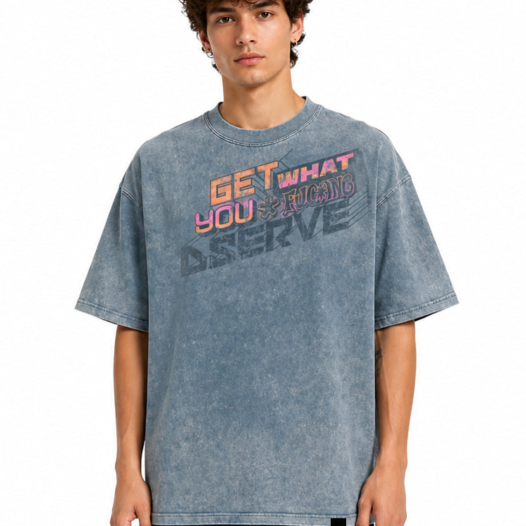 Hustler tee Denim