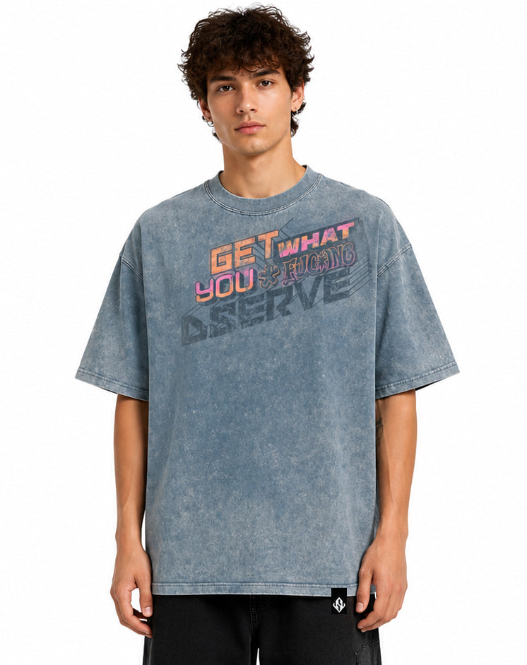 Hustler tee Denim