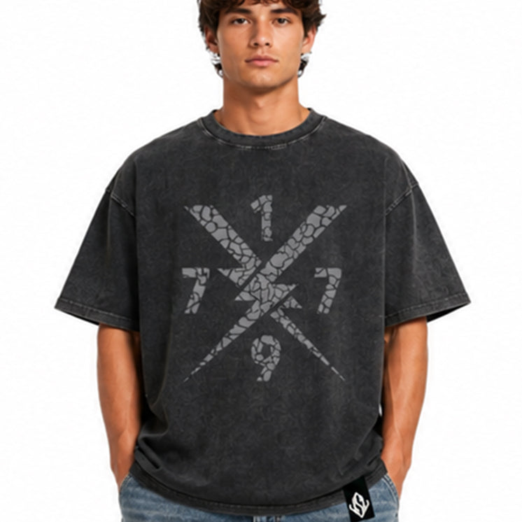 1977 tee Black