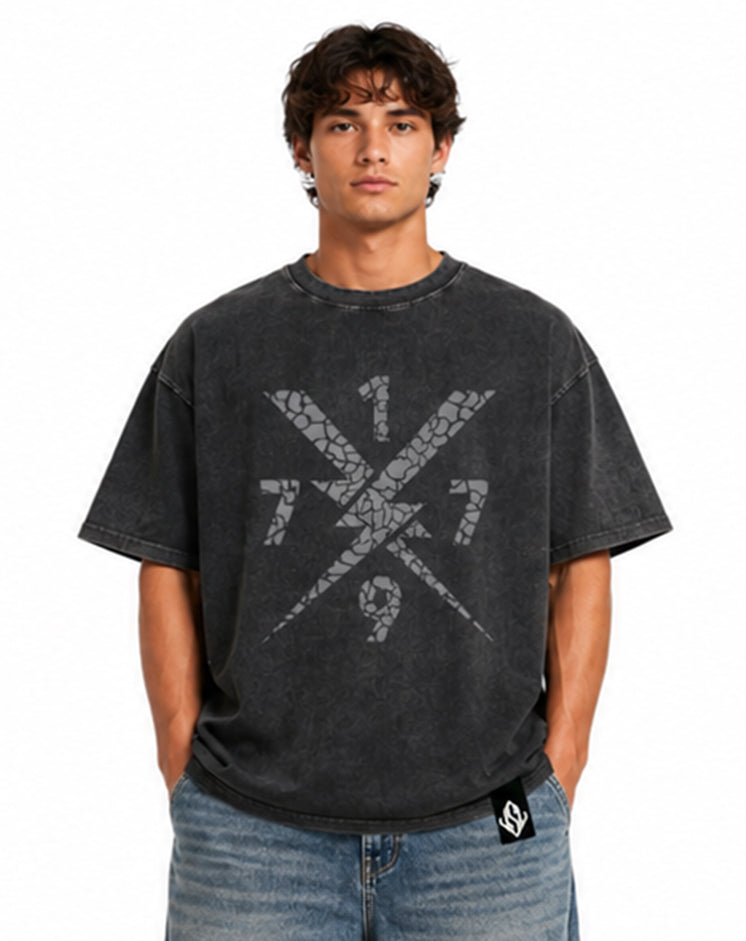 1977 tee Black