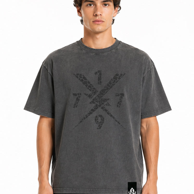 1977 tee Grey