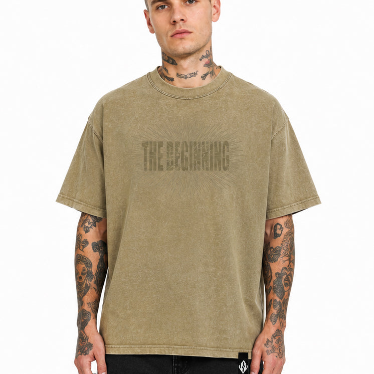 The Beginning tee Sand